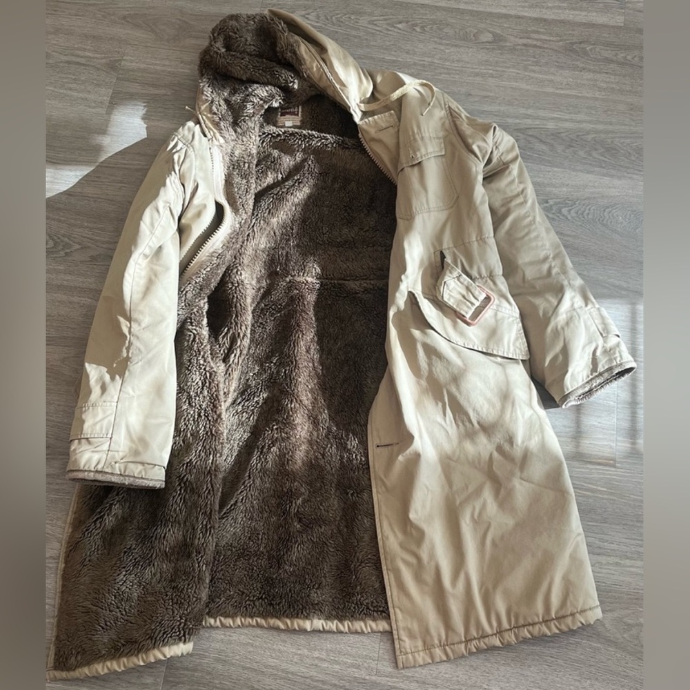 Grenfell x Brooks Brothers boa lined deck coat parka - Picture 2 of 16